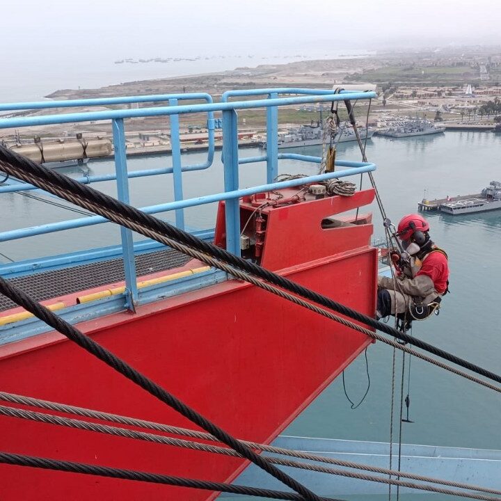 Mantenimiento De Gr As P Rtico Apm Terminals Callao Summit Per